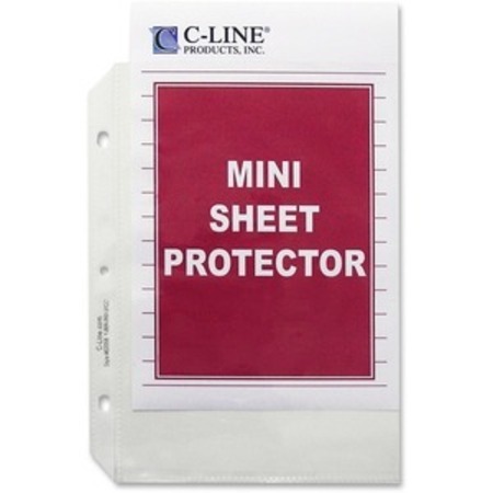 C-LINE PRODUCTS Protector, Sheet, HvYellowt, Mini CLI62058